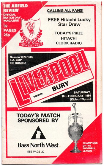 Match programme